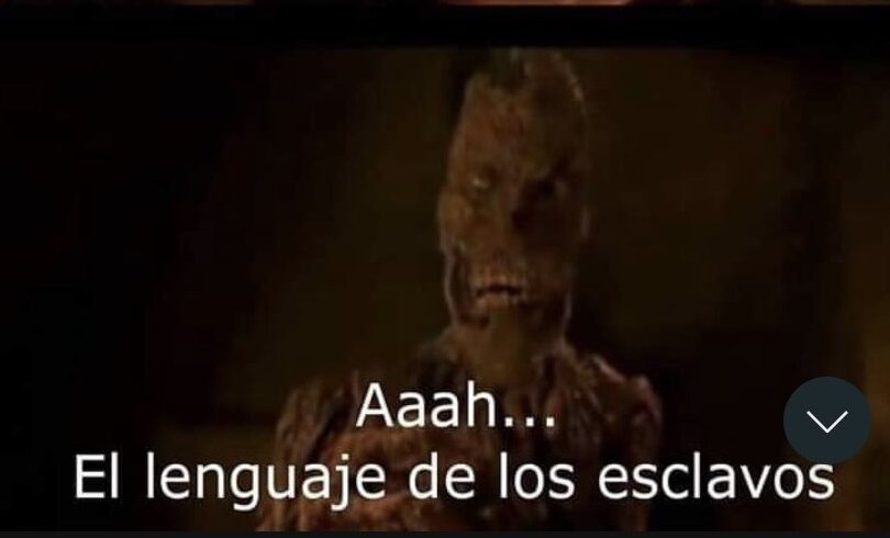 El idioma de los esclavos